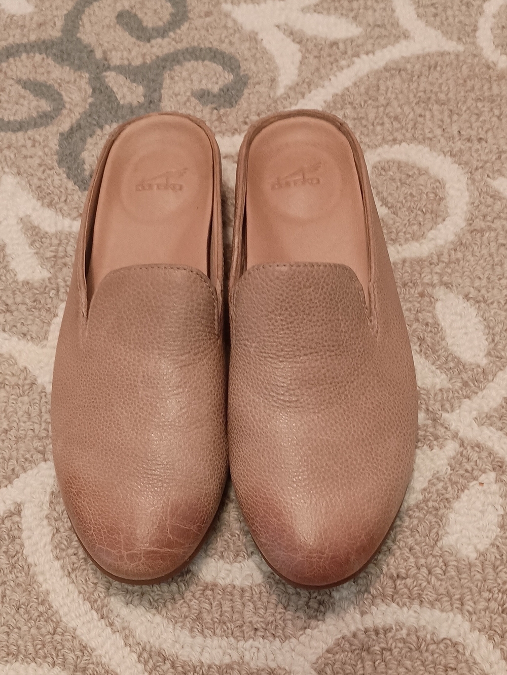 Dansko Leather Slip-On Mules